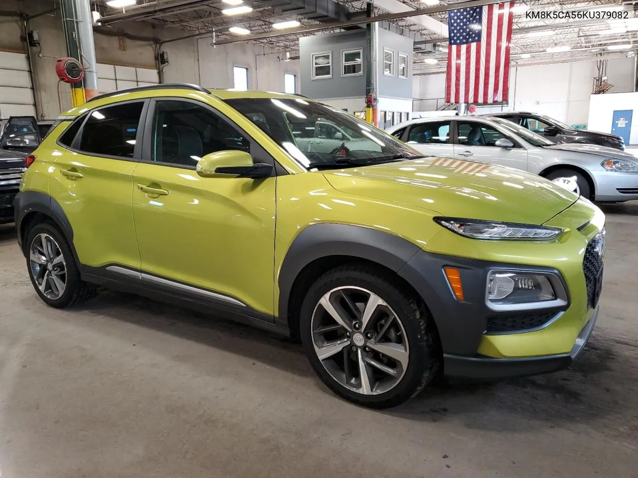 2019 Hyundai Kona Ultimate VIN: KM8K5CA56KU379082 Lot: 79549244