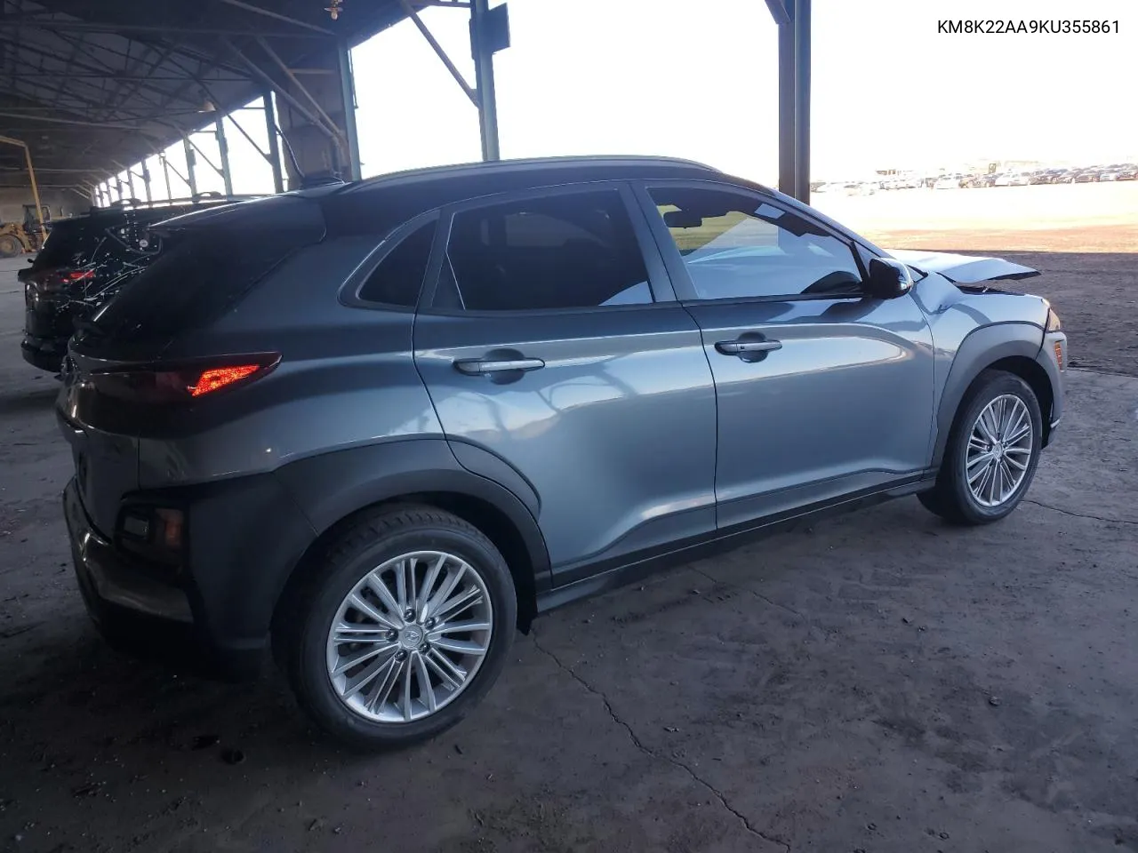 2019 Hyundai Kona Sel VIN: KM8K22AA9KU355861 Lot: 79864244