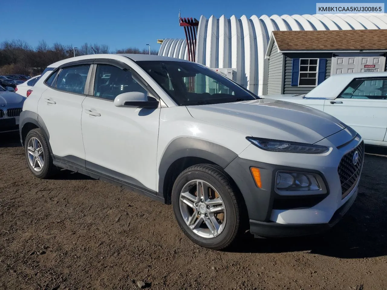 2019 Hyundai Kona Se VIN: KM8K1CAA5KU300865 Lot: 79902704