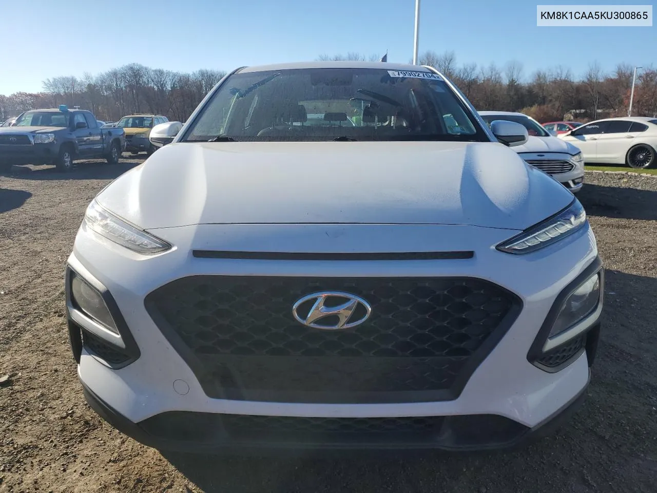 2019 Hyundai Kona Se VIN: KM8K1CAA5KU300865 Lot: 79902704