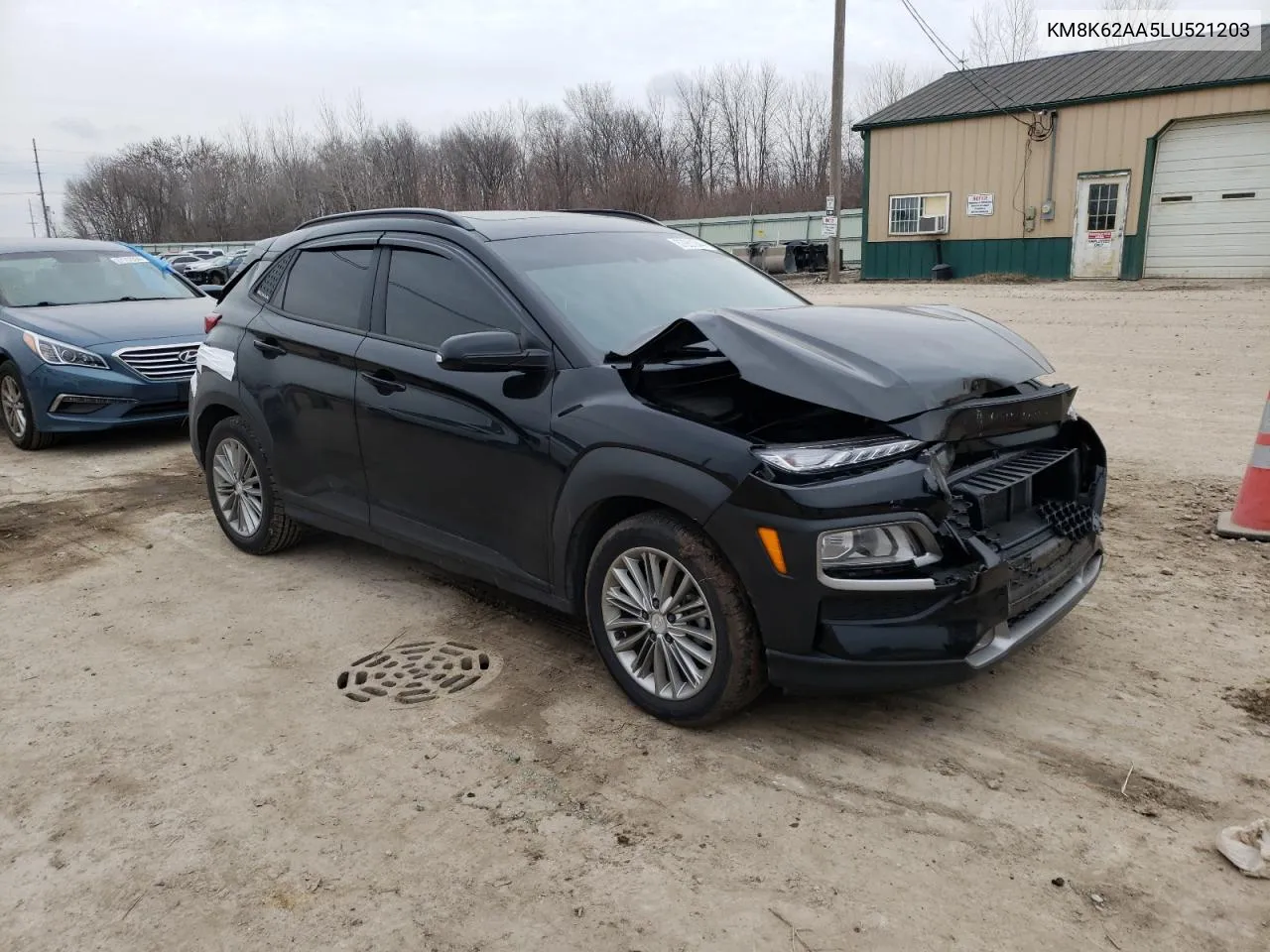 2020 Hyundai Kona Sel Plus VIN: KM8K62AA5LU521203 Lot: 37261944