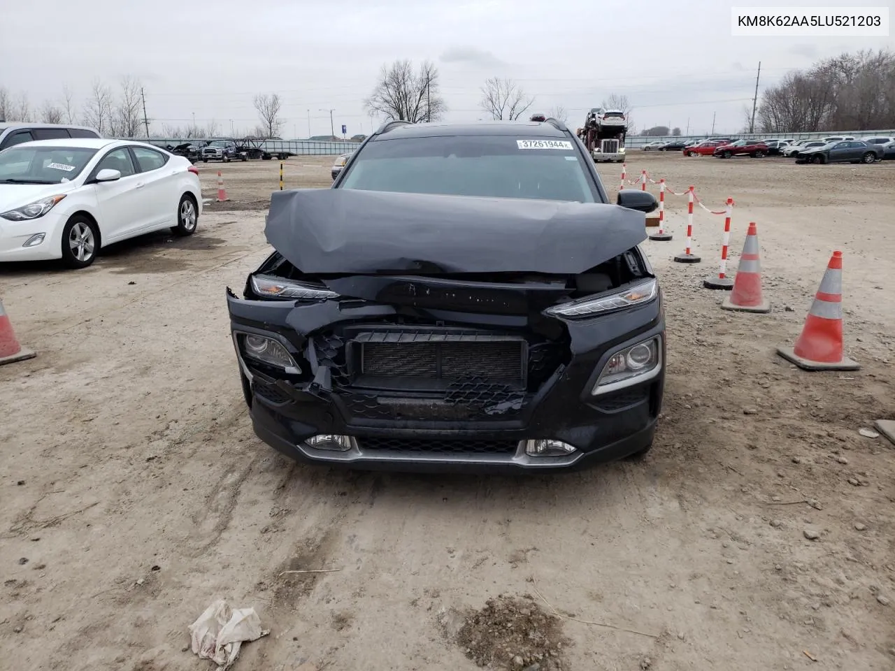 2020 Hyundai Kona Sel Plus VIN: KM8K62AA5LU521203 Lot: 37261944