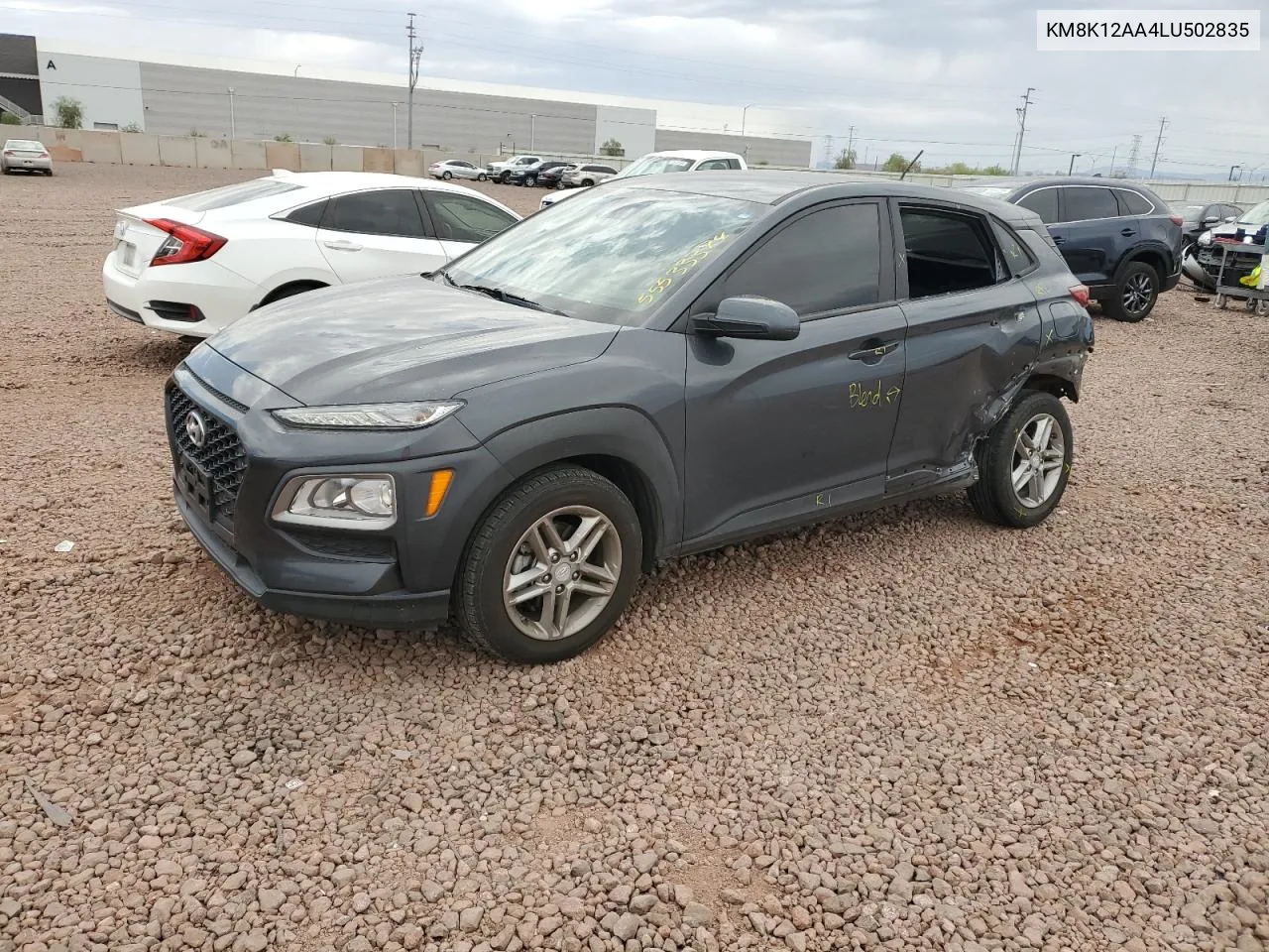 KM8K12AA4LU502835 2020 Hyundai Kona Se