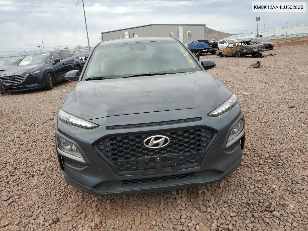 2020 Hyundai Kona Se VIN: KM8K12AA4LU502835 Lot: 55533374