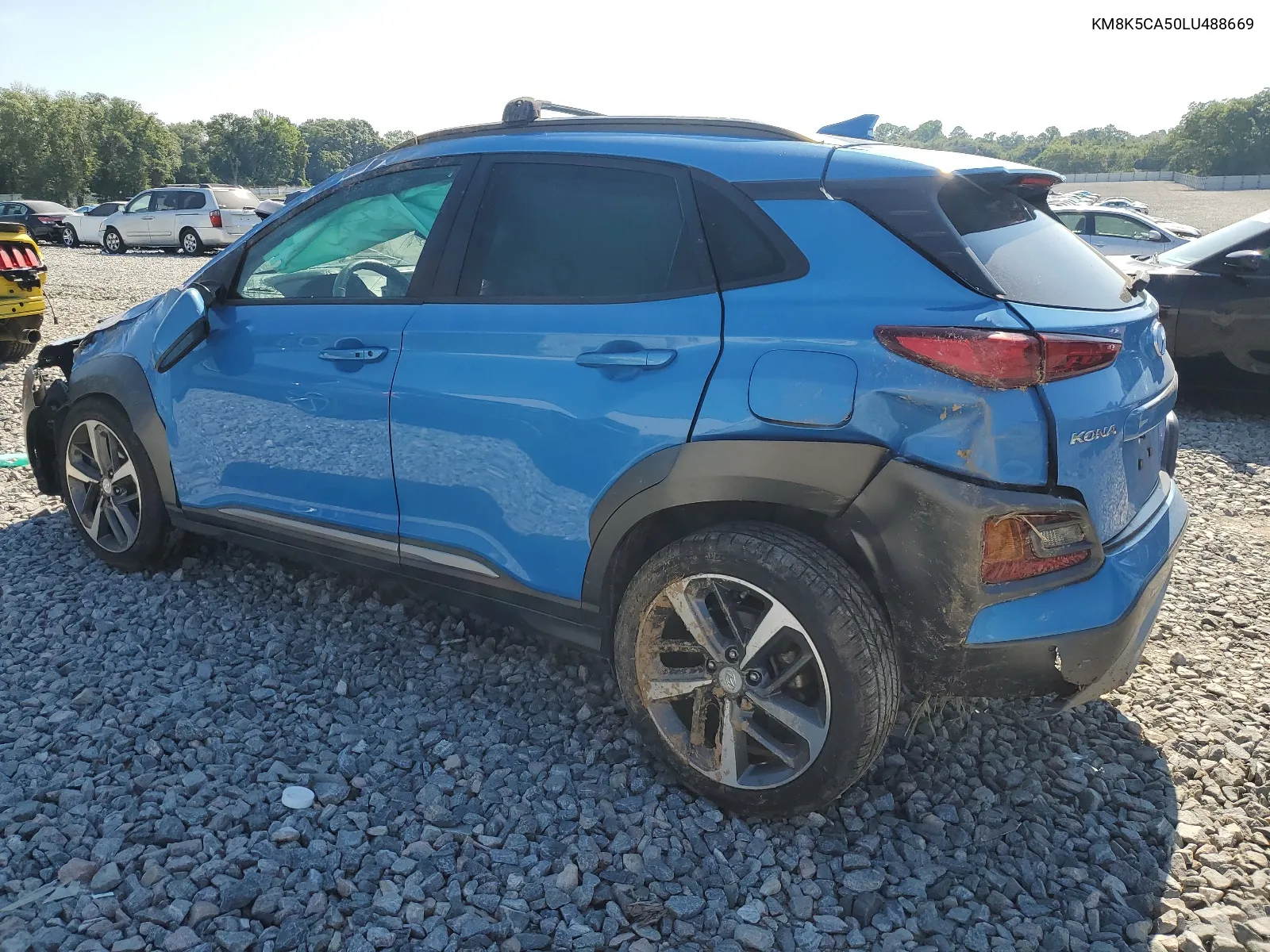 2020 Hyundai Kona Ultimate VIN: KM8K5CA50LU488669 Lot: 62741764