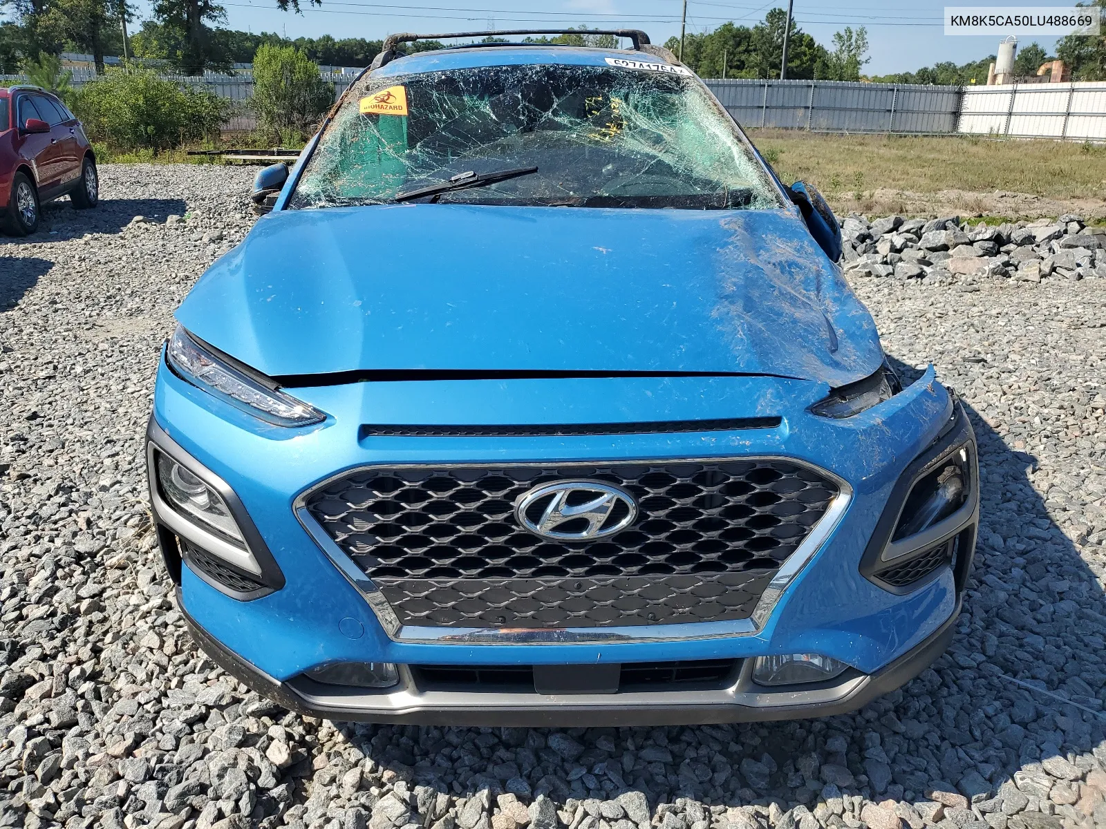 2020 Hyundai Kona Ultimate VIN: KM8K5CA50LU488669 Lot: 62741764