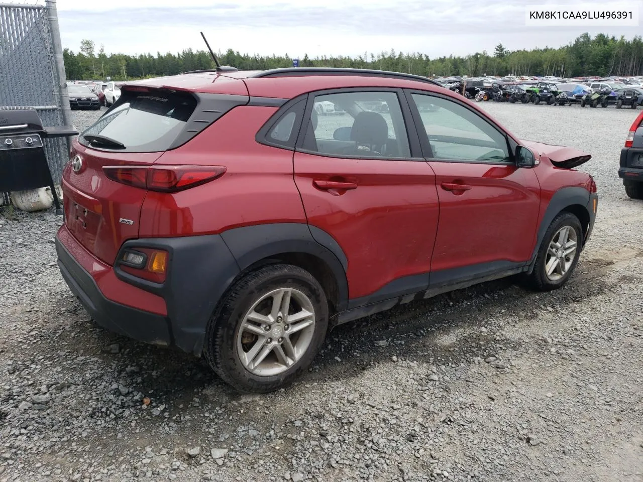 KM8K1CAA9LU496391 2020 Hyundai Kona Se