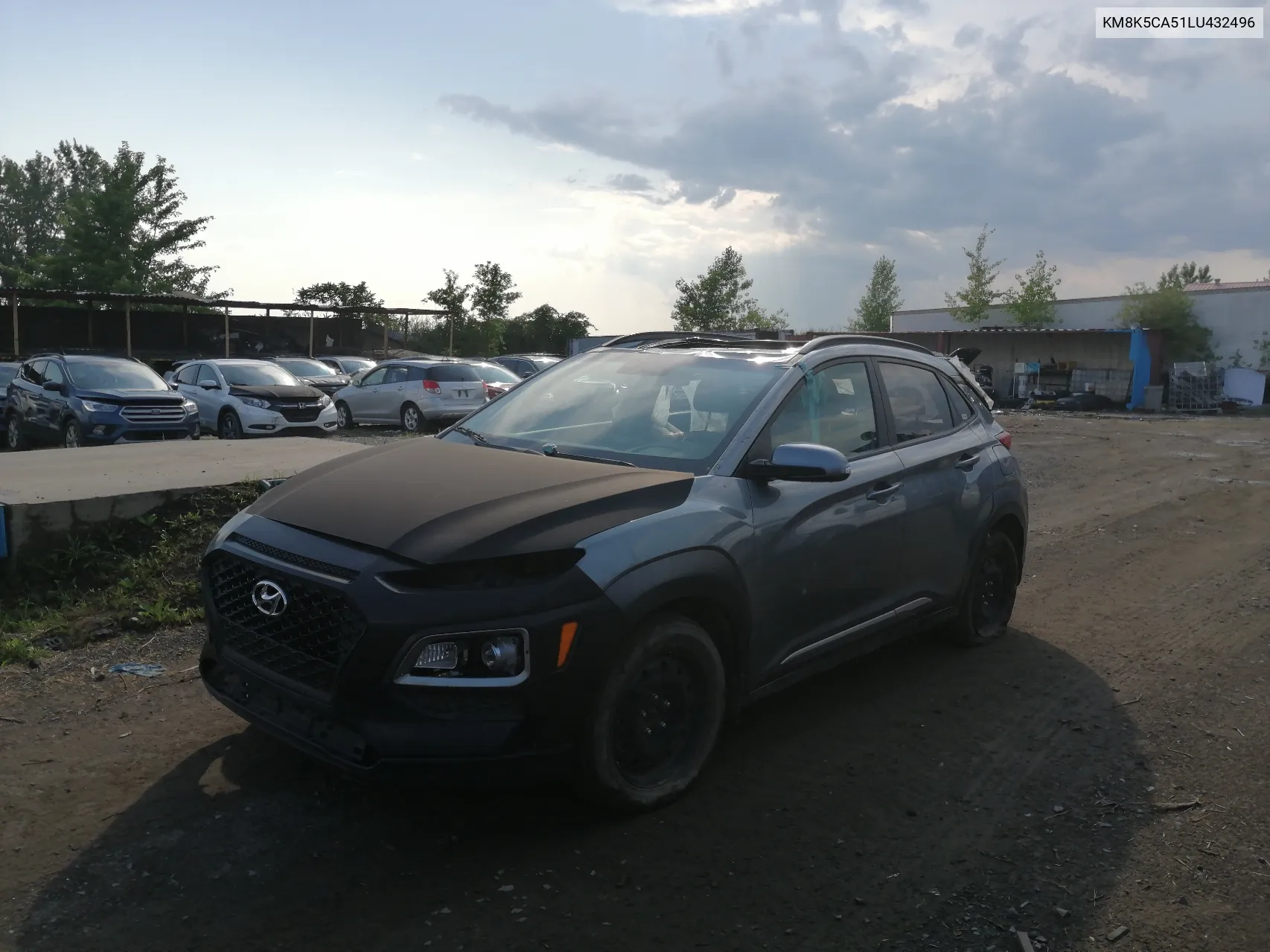 2020 Hyundai Kona Ultimate VIN: KM8K5CA51LU432496 Lot: 66023544