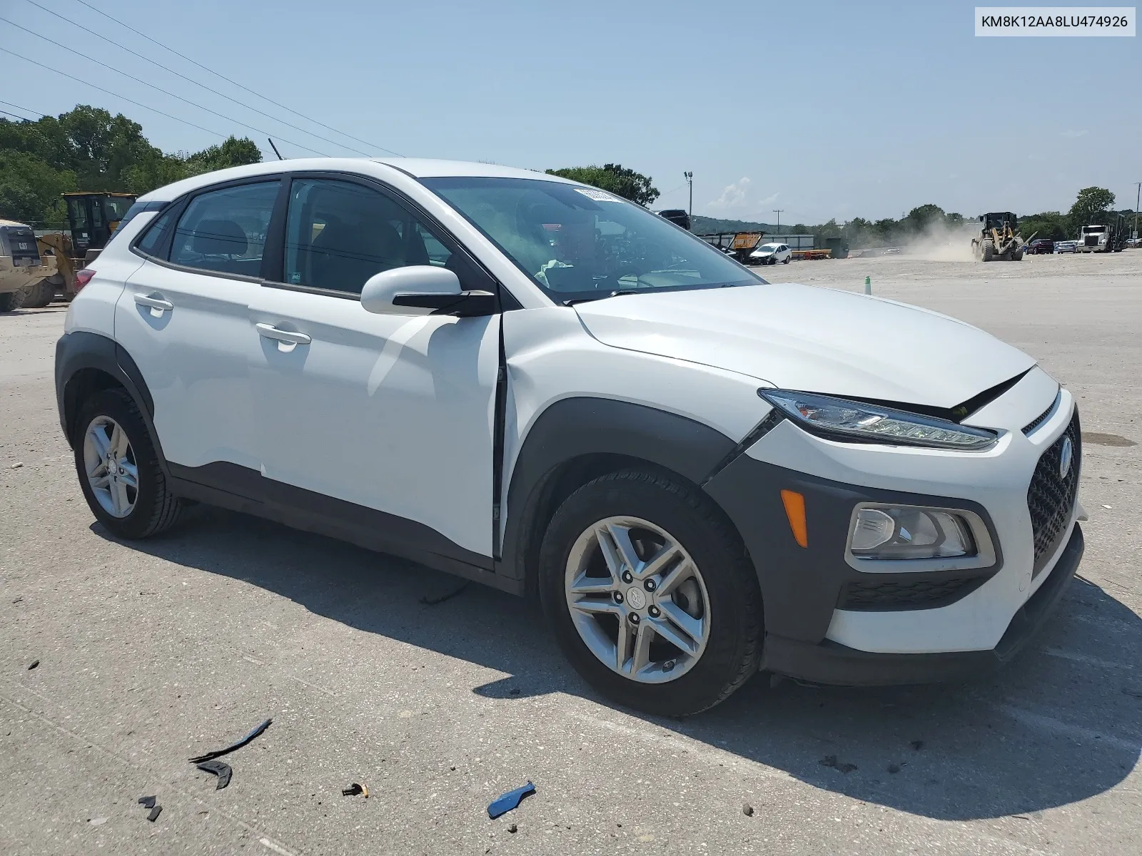 2020 Hyundai Kona Se VIN: KM8K12AA8LU474926 Lot: 66086294