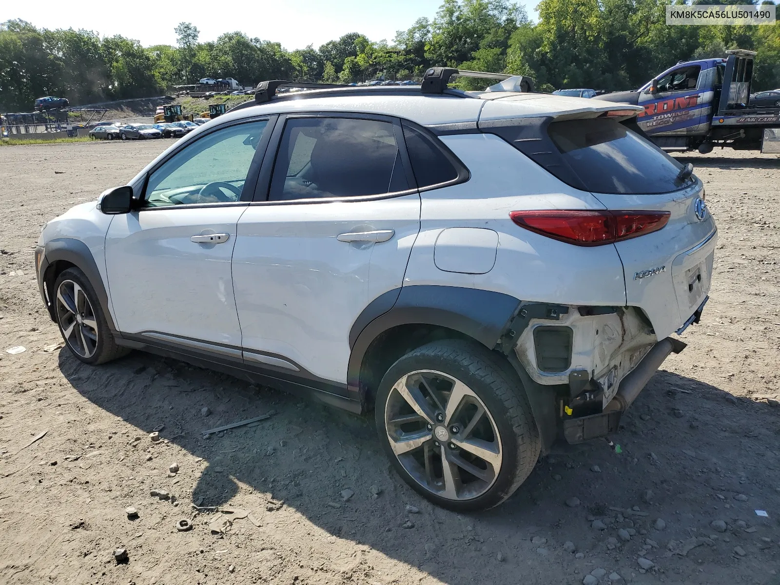 2020 Hyundai Kona Ultimate VIN: KM8K5CA56LU501490 Lot: 66714944