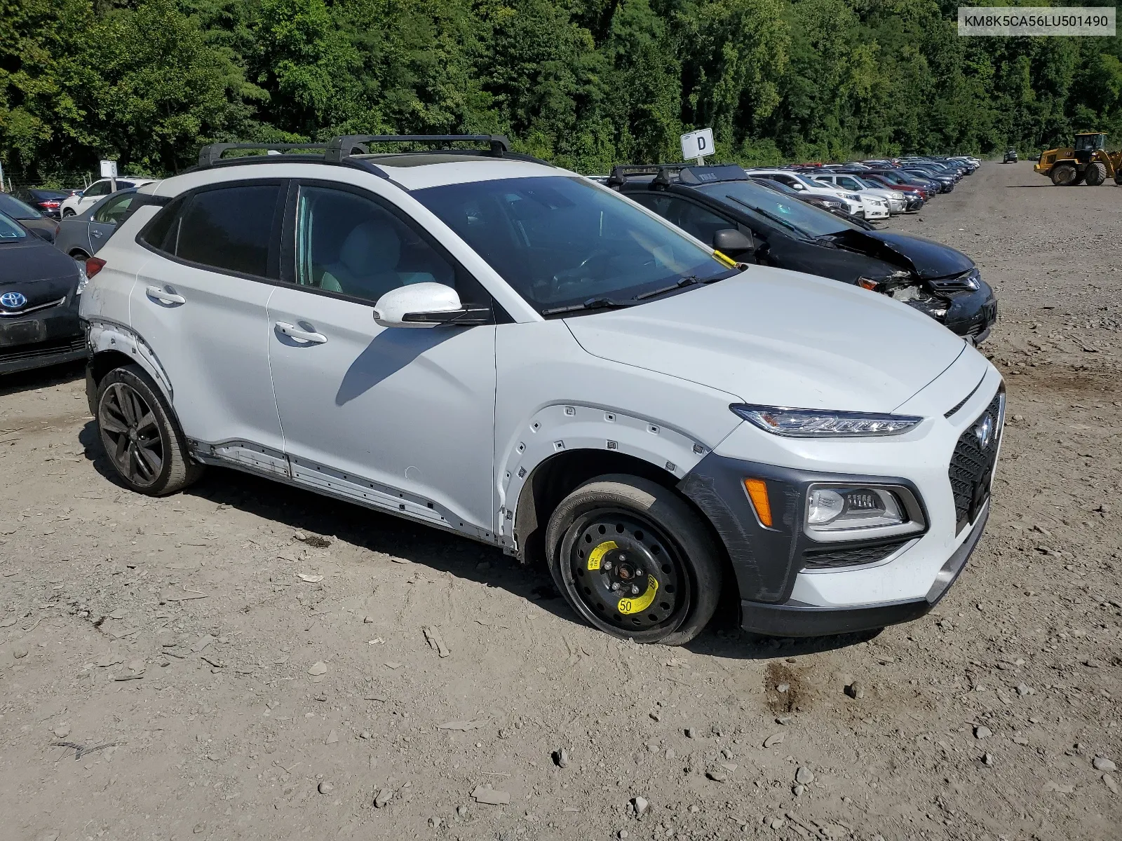 KM8K5CA56LU501490 2020 Hyundai Kona Ultimate