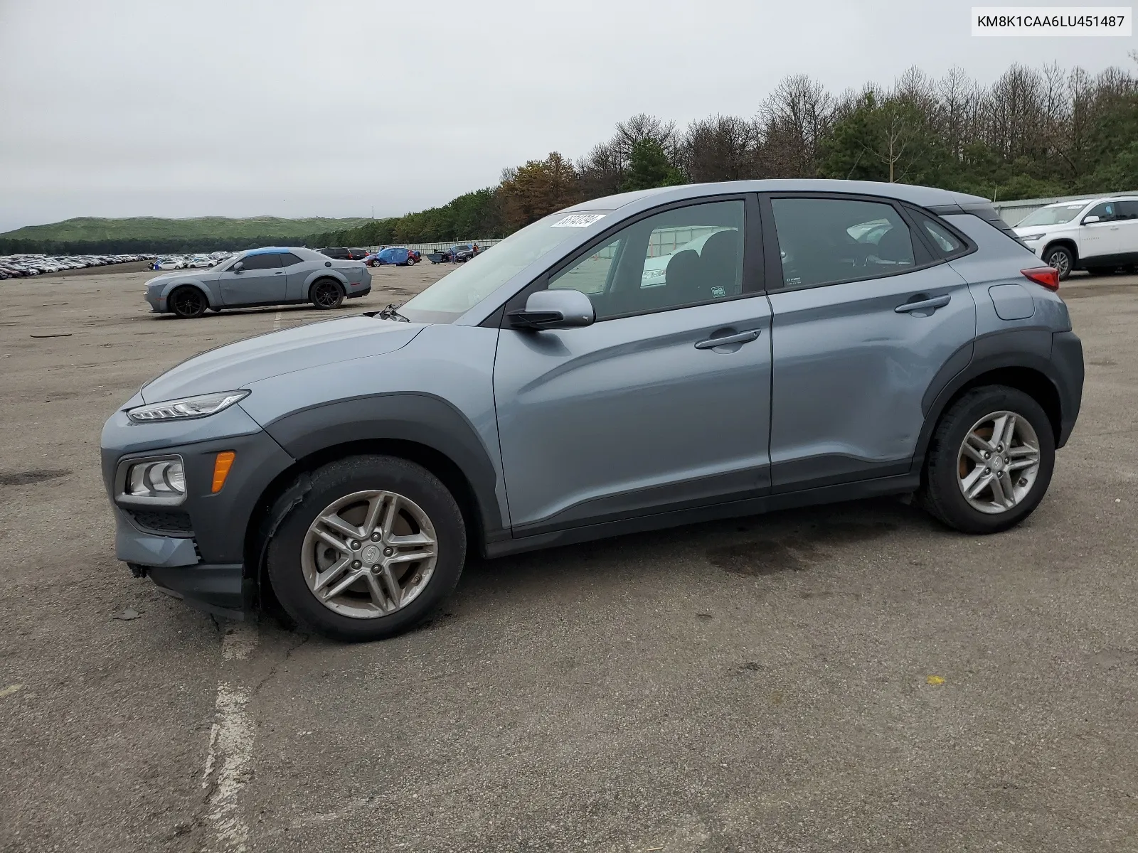 2020 Hyundai Kona Se VIN: KM8K1CAA6LU451487 Lot: 66743794