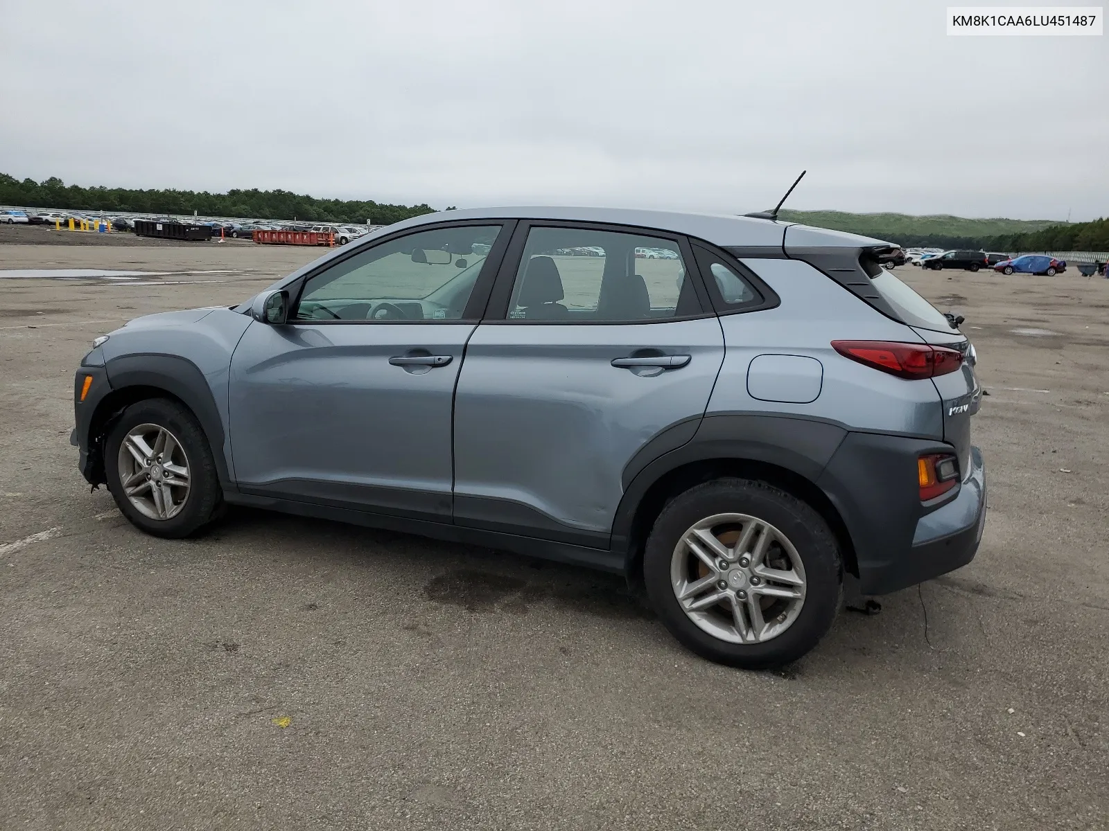 2020 Hyundai Kona Se VIN: KM8K1CAA6LU451487 Lot: 66743794