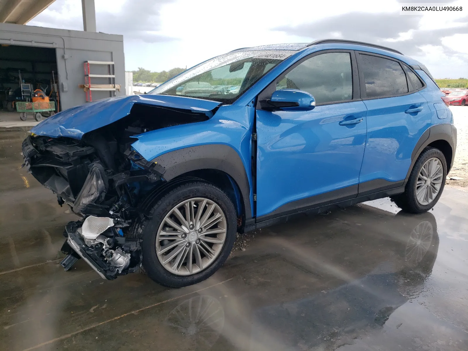 2020 Hyundai Kona Sel VIN: KM8K2CAA0LU490668 Lot: 67481684