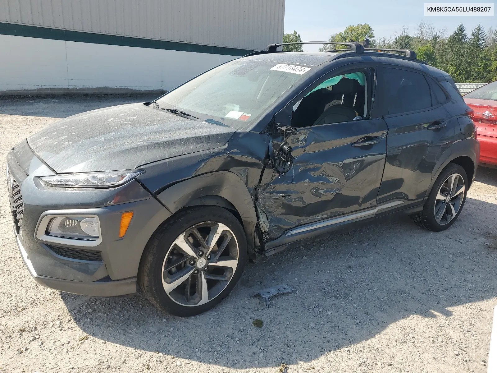 2020 Hyundai Kona Ultimate VIN: KM8K5CA56LU488207 Lot: 67718424