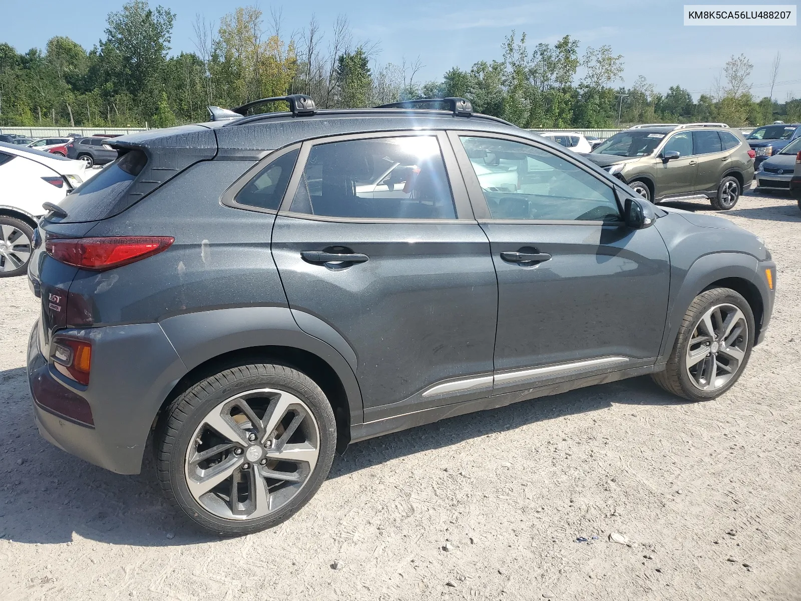 2020 Hyundai Kona Ultimate VIN: KM8K5CA56LU488207 Lot: 67718424