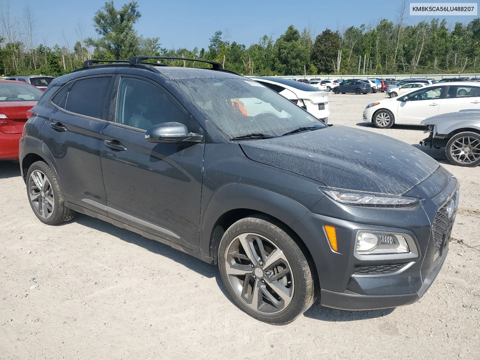 2020 Hyundai Kona Ultimate VIN: KM8K5CA56LU488207 Lot: 67718424