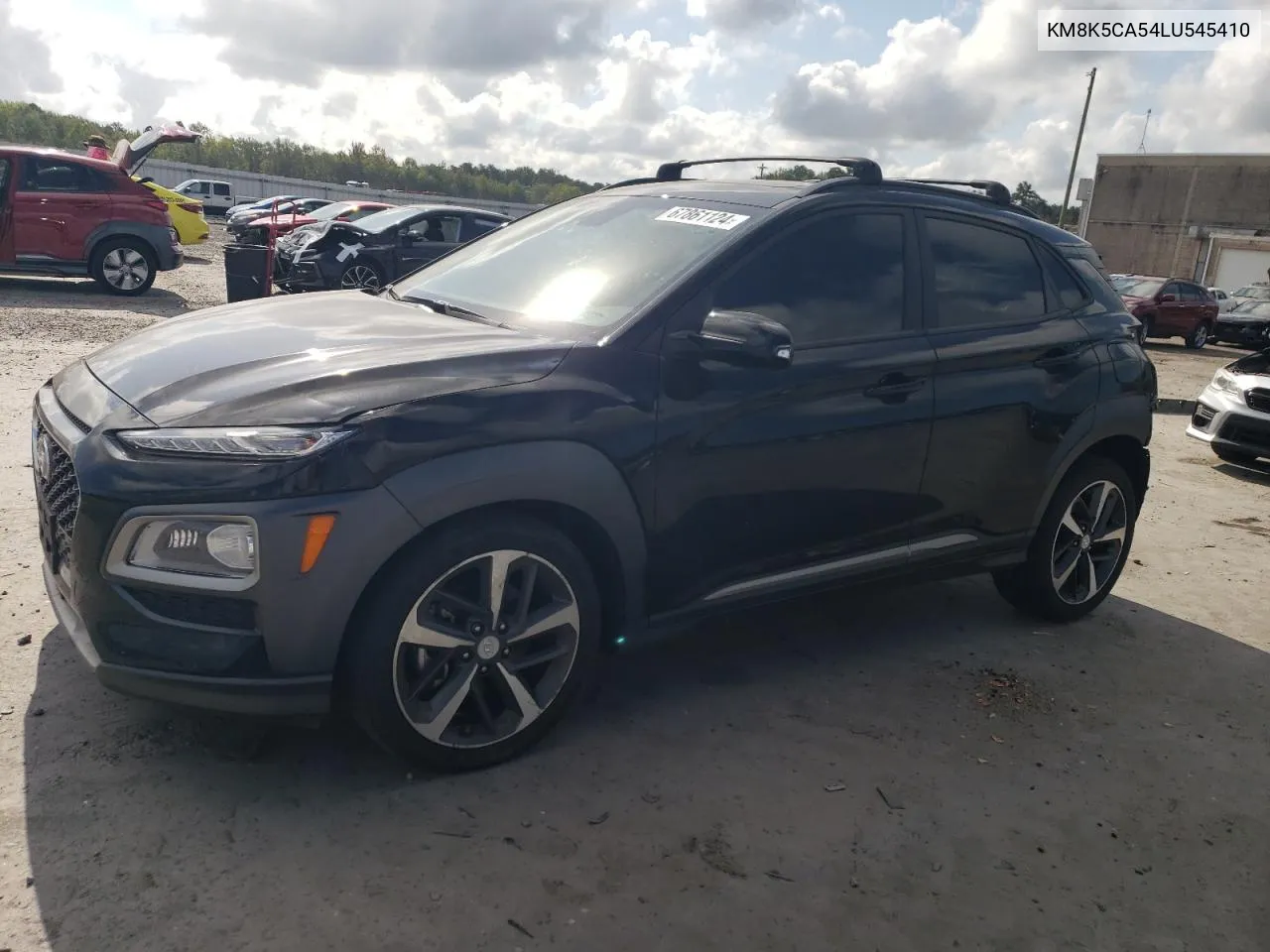 2020 Hyundai Kona Ultimate VIN: KM8K5CA54LU545410 Lot: 67861124