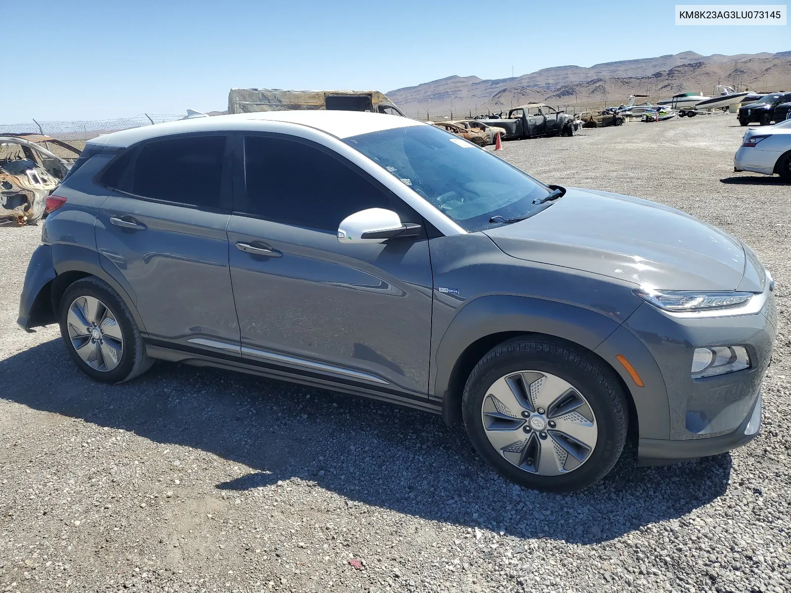 2020 Hyundai Kona Sel VIN: KM8K23AG3LU073145 Lot: 67925374