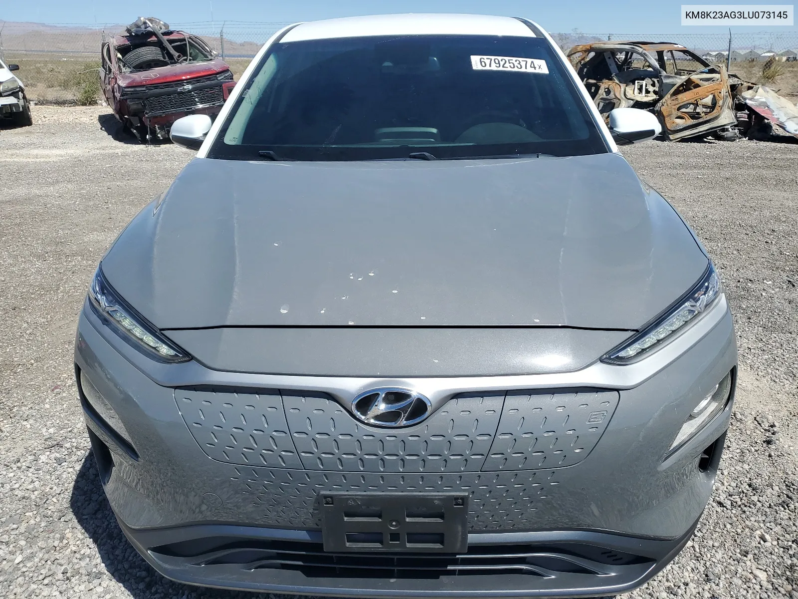 2020 Hyundai Kona Sel VIN: KM8K23AG3LU073145 Lot: 67925374