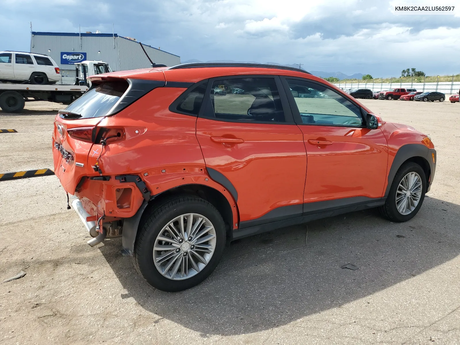 KM8K2CAA2LU562597 2020 Hyundai Kona Sel