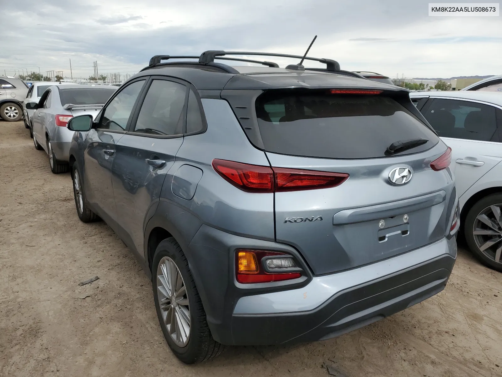 2020 Hyundai Kona Sel VIN: KM8K22AA5LU508673 Lot: 68381274