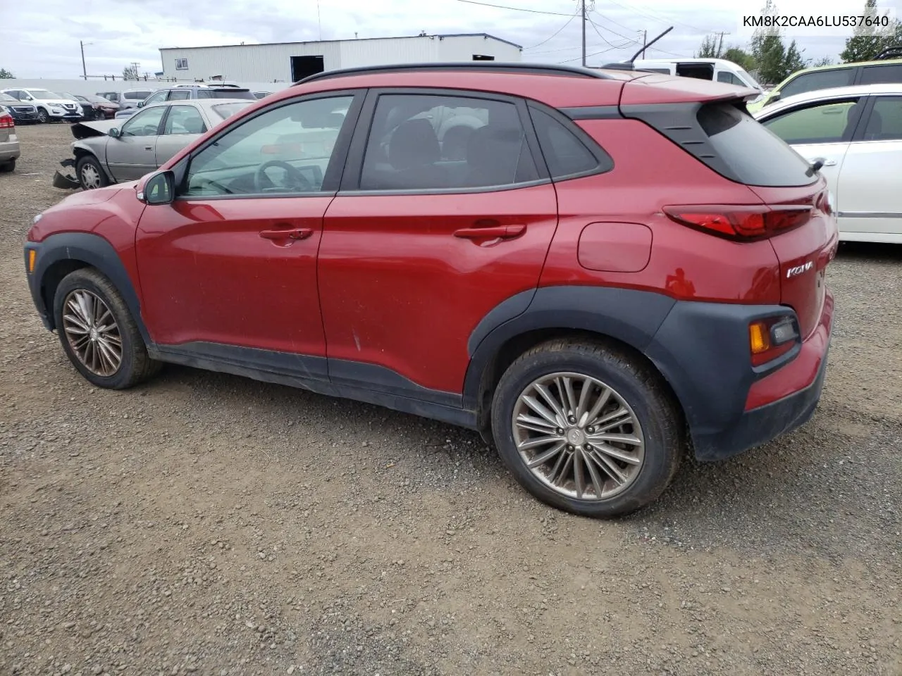 2020 Hyundai Kona Sel VIN: KM8K2CAA6LU537640 Lot: 68967204