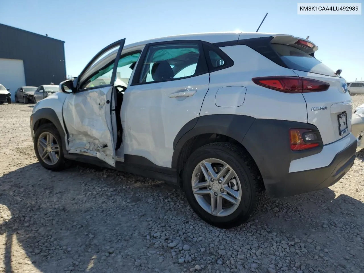 2020 Hyundai Kona Se VIN: KM8K1CAA4LU492989 Lot: 69254504