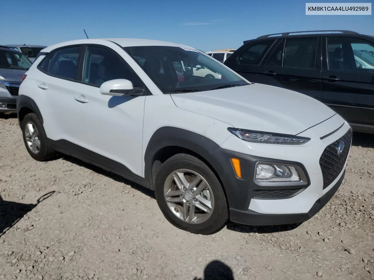 2020 Hyundai Kona Se VIN: KM8K1CAA4LU492989 Lot: 69254504