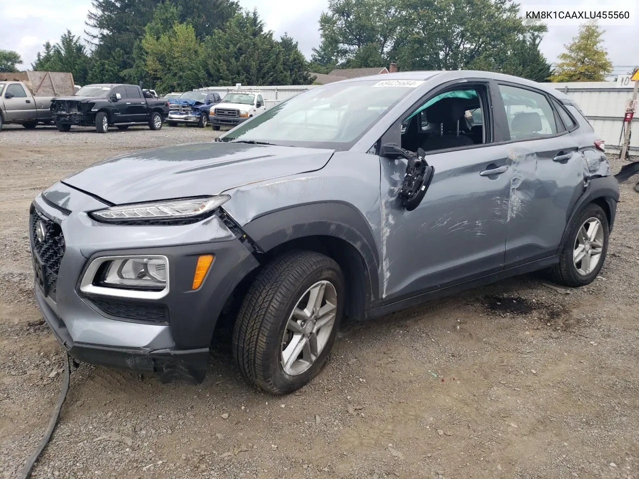 2020 Hyundai Kona Se VIN: KM8K1CAAXLU455560 Lot: 69425684