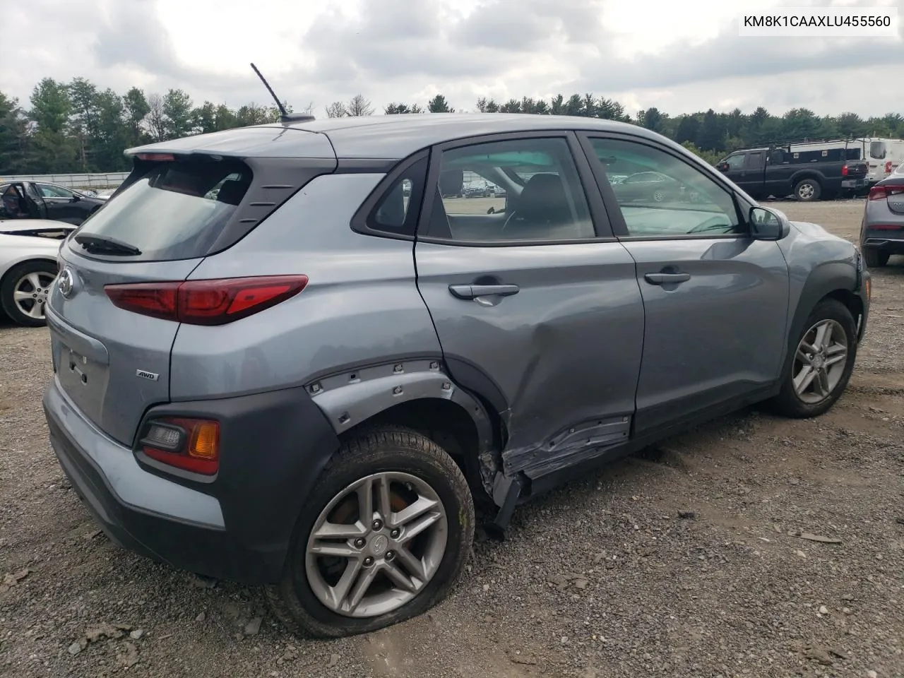 KM8K1CAAXLU455560 2020 Hyundai Kona Se