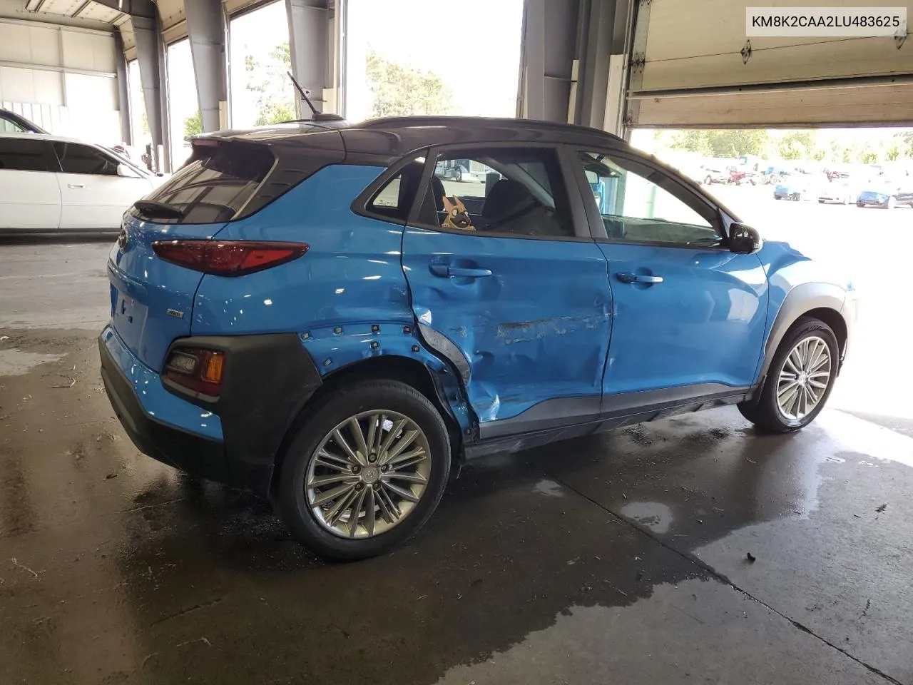 2020 Hyundai Kona Sel VIN: KM8K2CAA2LU483625 Lot: 69863204