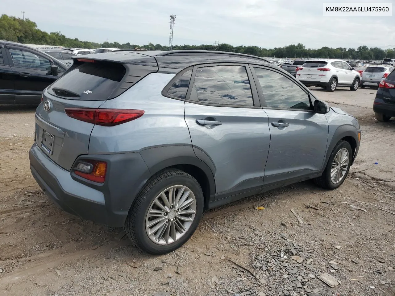 KM8K22AA6LU475960 2020 Hyundai Kona Sel