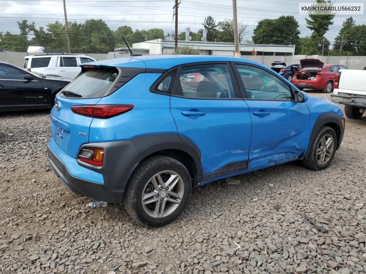 2020 Hyundai Kona Se VIN: KM8K1CAA0LU566232 Lot: 70007664