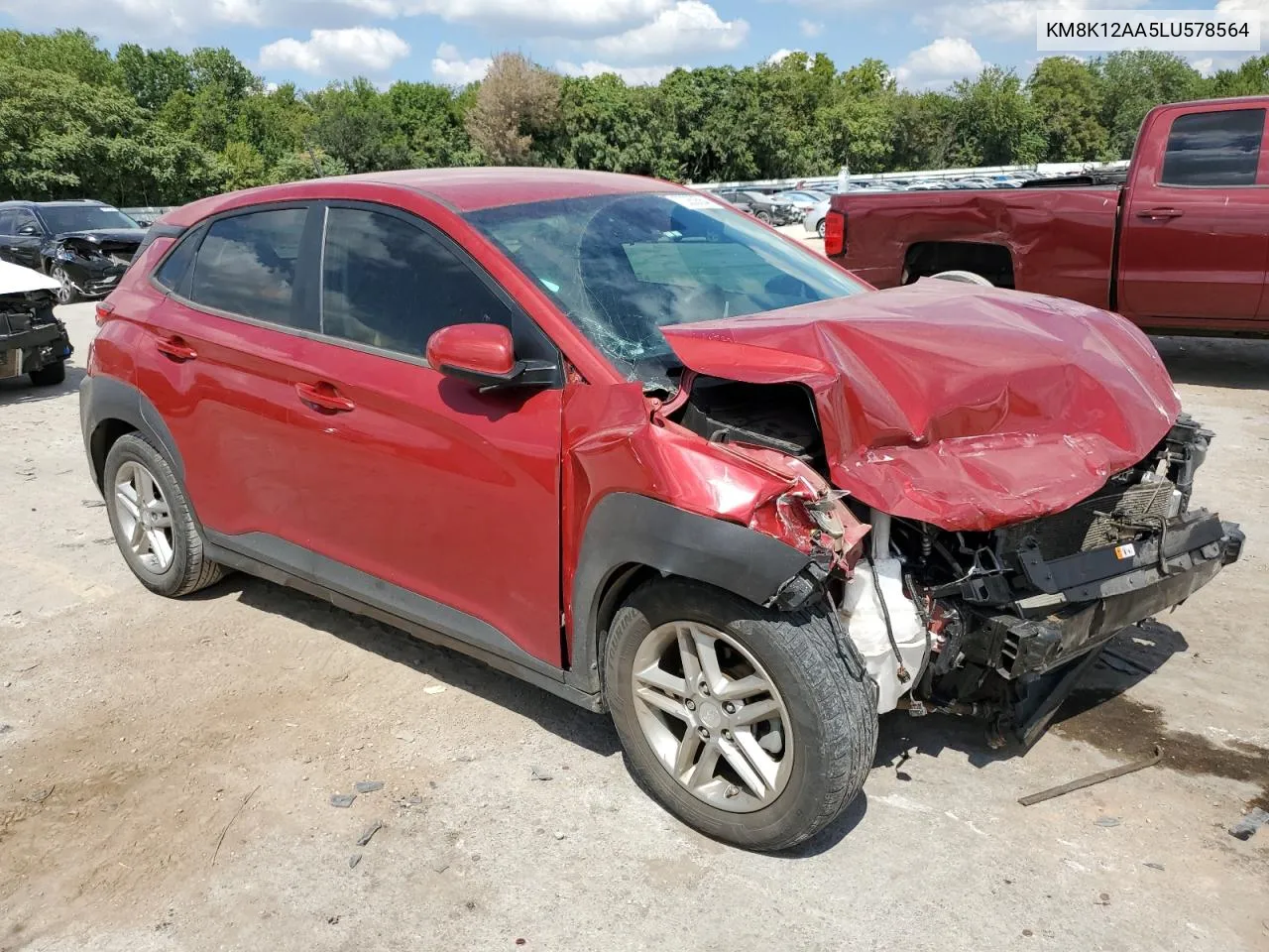 KM8K12AA5LU578564 2020 Hyundai Kona Se