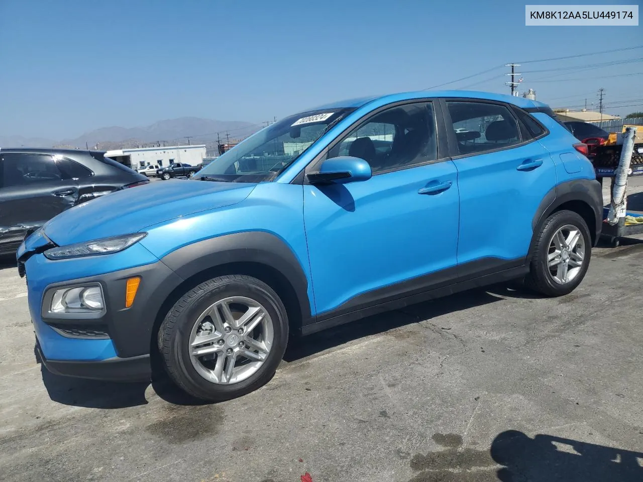 2020 Hyundai Kona Se VIN: KM8K12AA5LU449174 Lot: 70280324