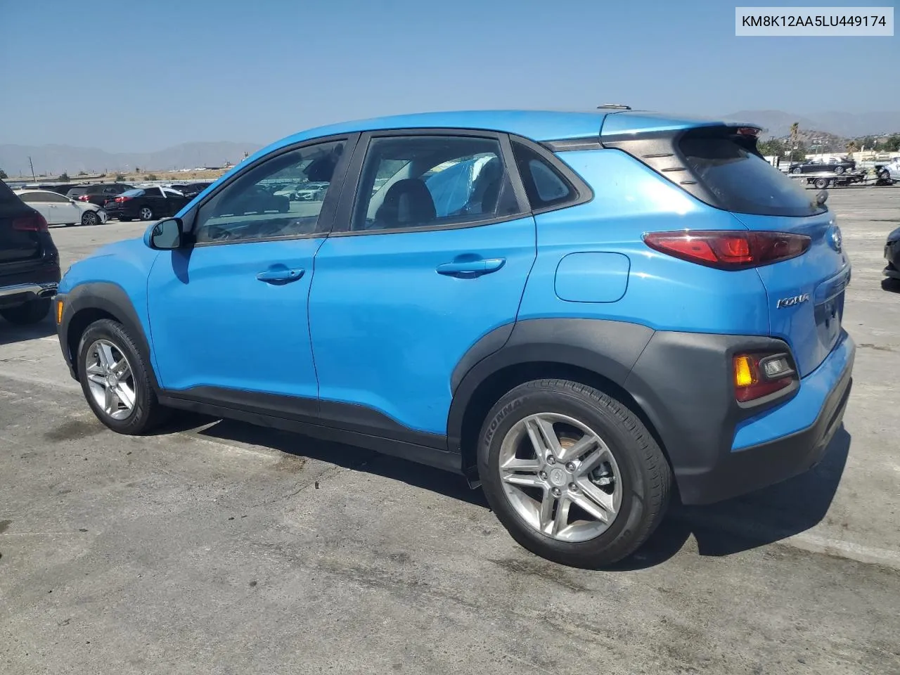 2020 Hyundai Kona Se VIN: KM8K12AA5LU449174 Lot: 70280324