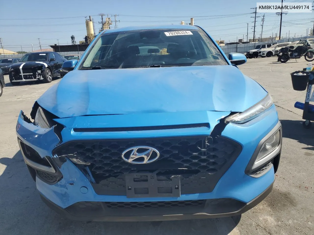 KM8K12AA5LU449174 2020 Hyundai Kona Se