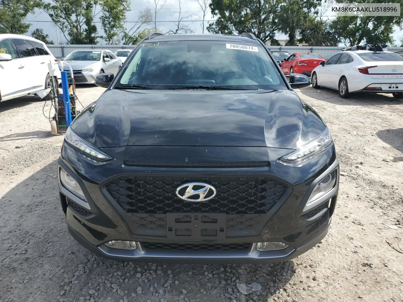 2020 Hyundai Kona Sel Plus VIN: KM8K6CAAXLU518996 Lot: 70850074