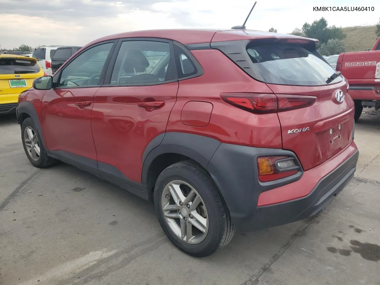 2020 Hyundai Kona Se VIN: KM8K1CAA5LU460410 Lot: 70852444