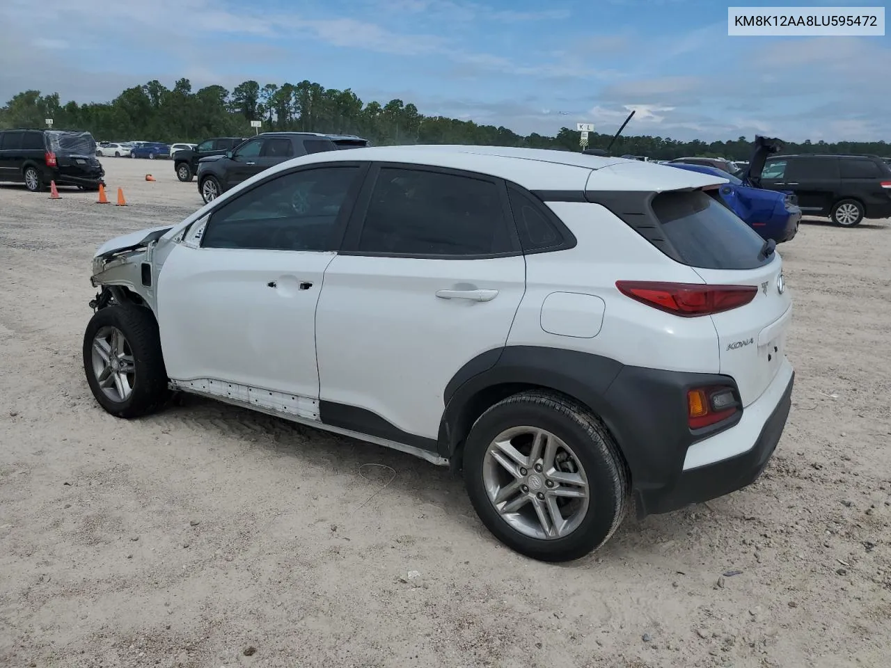 2020 Hyundai Kona Se VIN: KM8K12AA8LU595472 Lot: 71002764