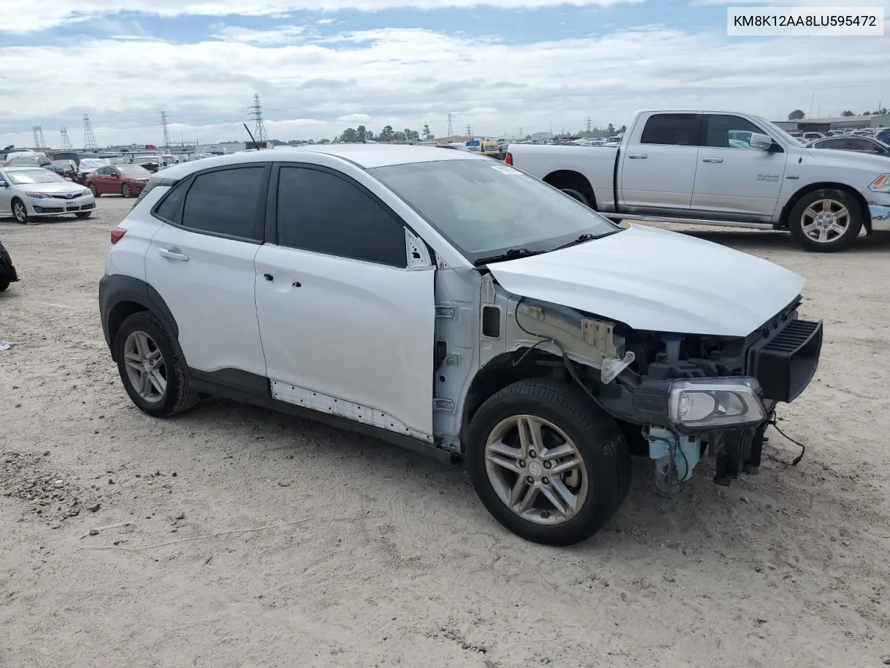 2020 Hyundai Kona Se VIN: KM8K12AA8LU595472 Lot: 71002764