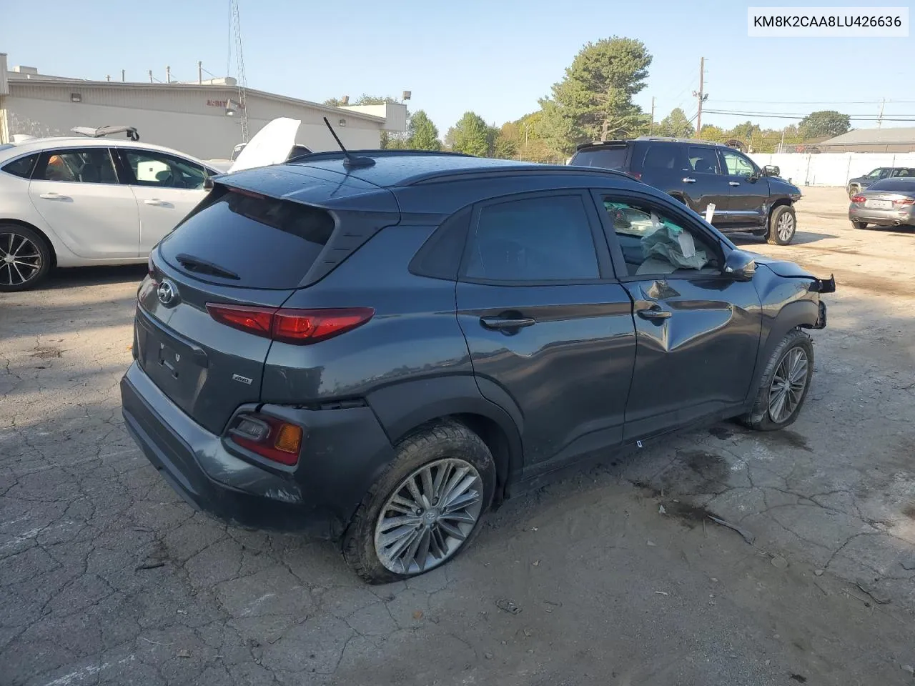 2020 Hyundai Kona Sel VIN: KM8K2CAA8LU426636 Lot: 71071864