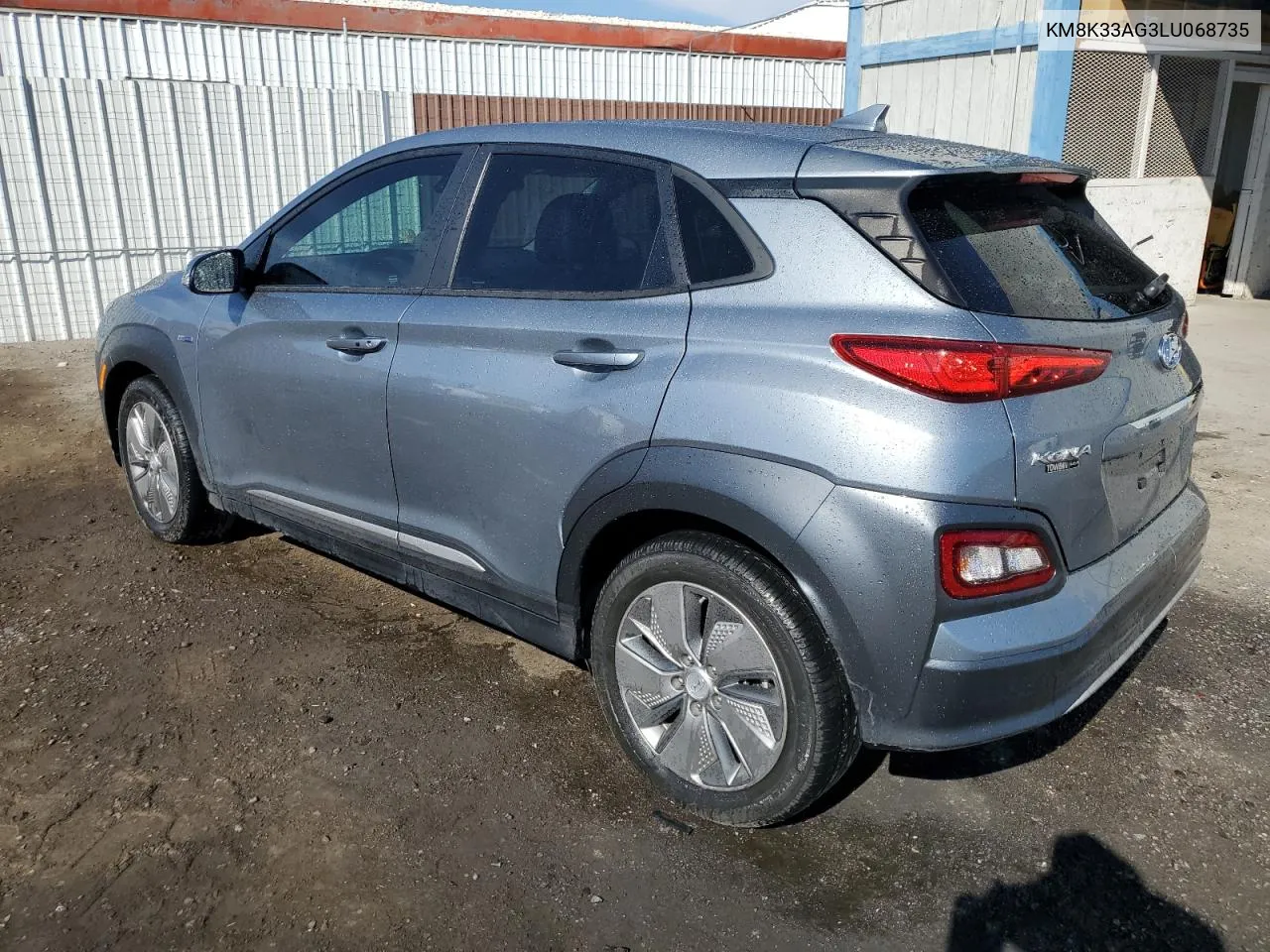 2020 Hyundai Kona Limited VIN: KM8K33AG3LU068735 Lot: 71104464