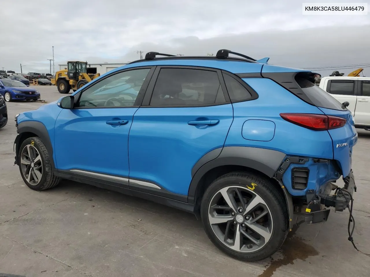 2020 Hyundai Kona Limited VIN: KM8K3CA58LU446479 Lot: 71108274