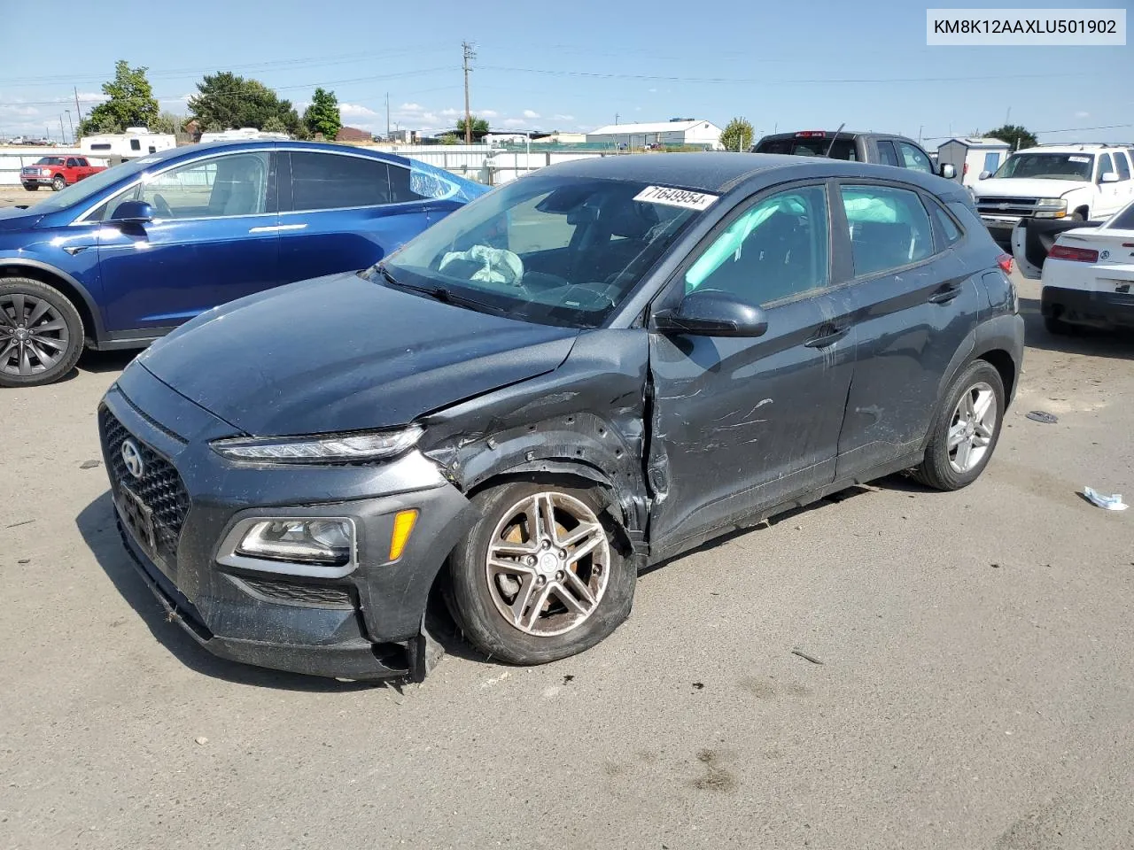 KM8K12AAXLU501902 2020 Hyundai Kona Se