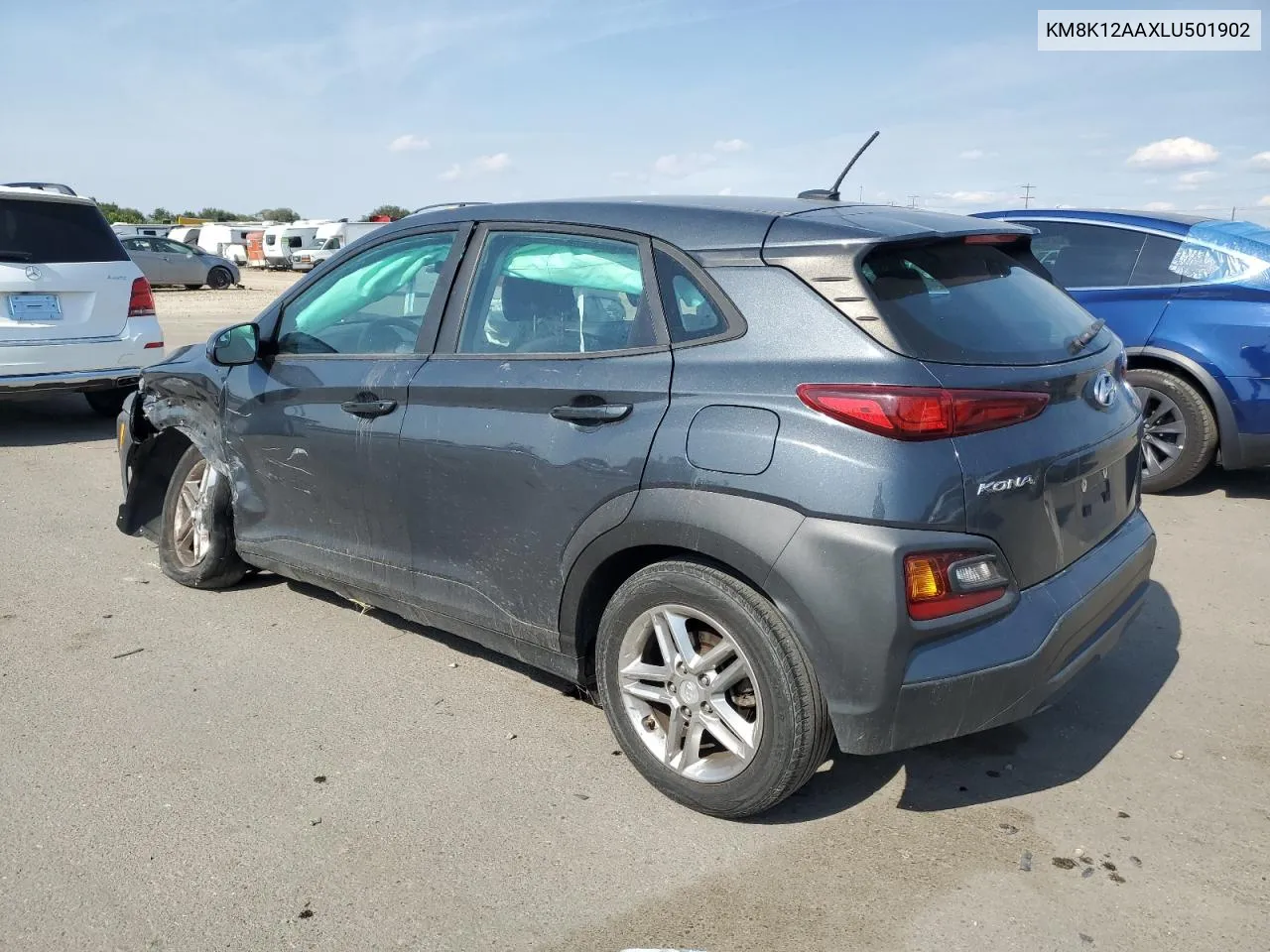 2020 Hyundai Kona Se VIN: KM8K12AAXLU501902 Lot: 71649954