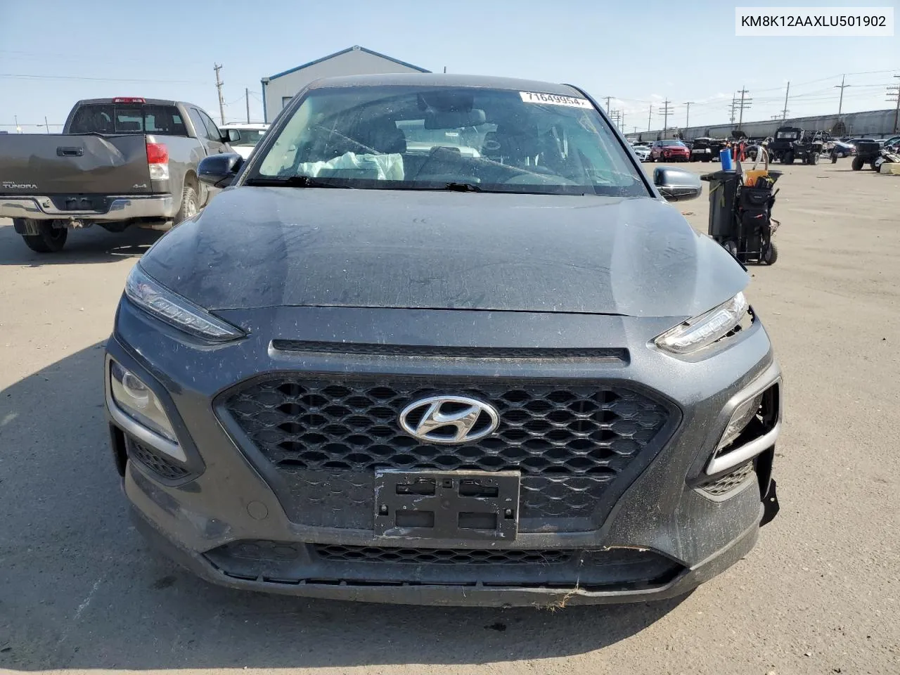 2020 Hyundai Kona Se VIN: KM8K12AAXLU501902 Lot: 71649954