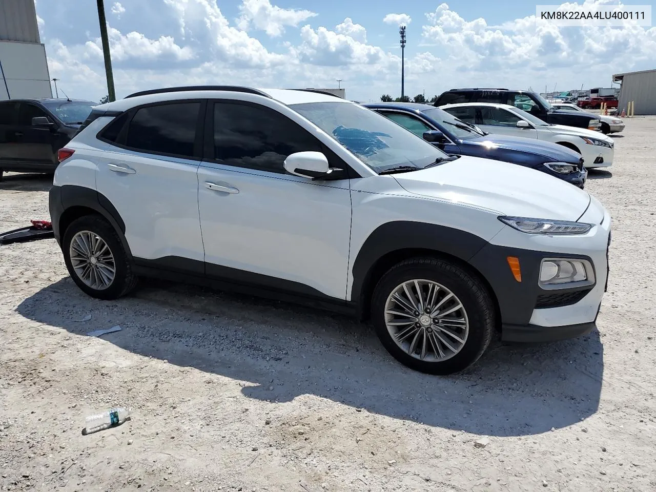 2020 Hyundai Kona Sel VIN: KM8K22AA4LU400111 Lot: 71813814