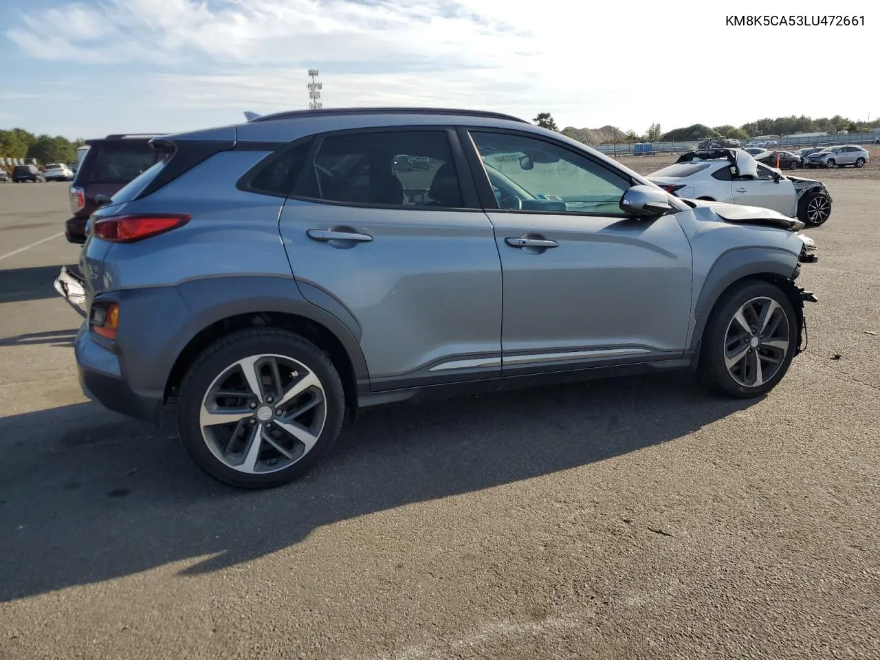 2020 Hyundai Kona Ultimate VIN: KM8K5CA53LU472661 Lot: 72037694